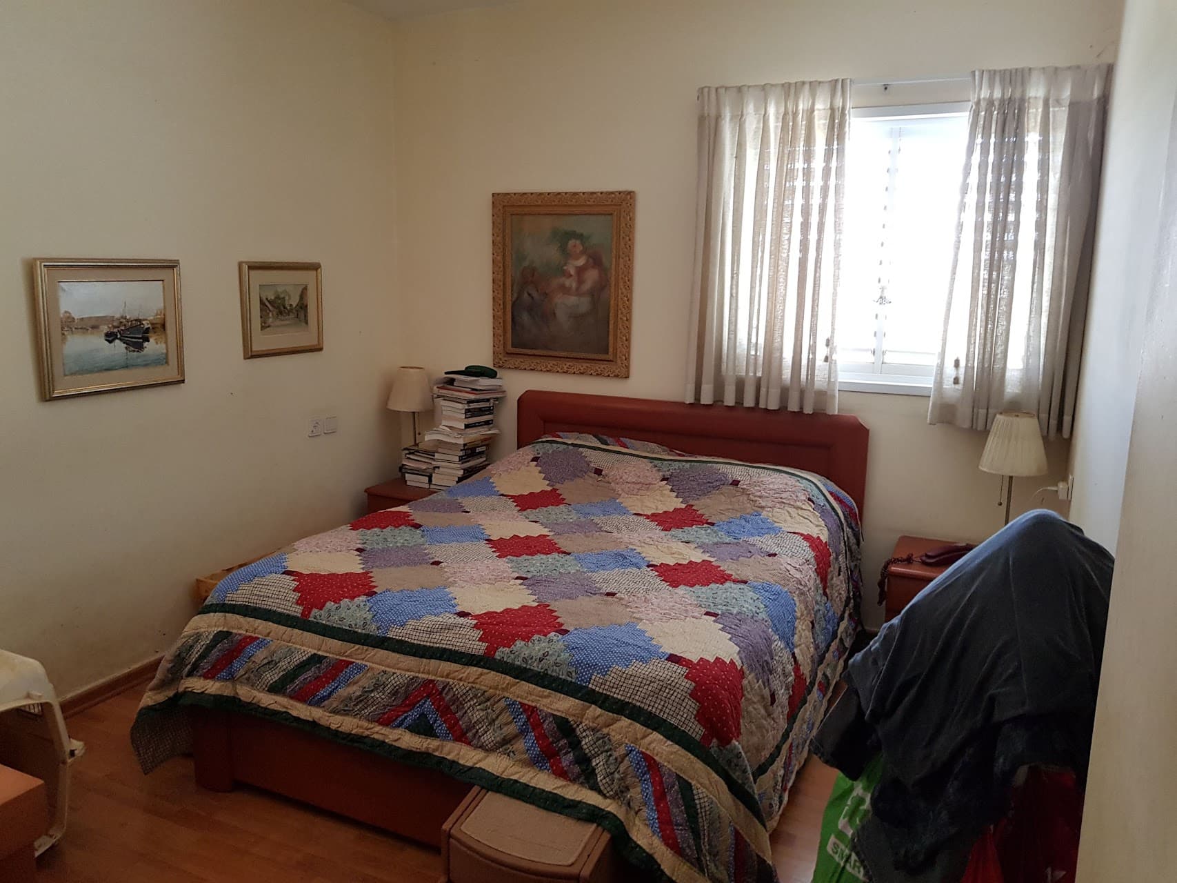 Cluttered room before enhancement